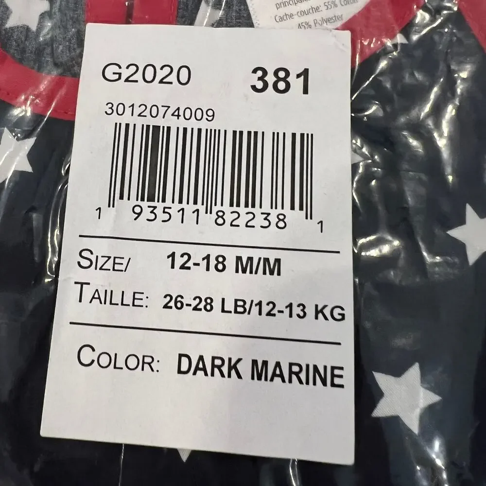 NWT Gymboree 4th of July Red, White & Blue Tiered Dress -American Cutie